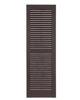 Premier Louvered - Sienna Brown