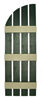 16" Open-Weave Board-n-Batten Standard Arch Top