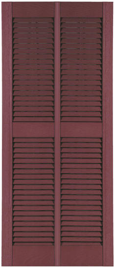 Custom Louvered Double-Wide